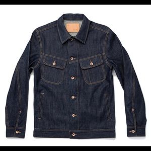 Men’s Selvage Japanese denim jacket. Worn twice!